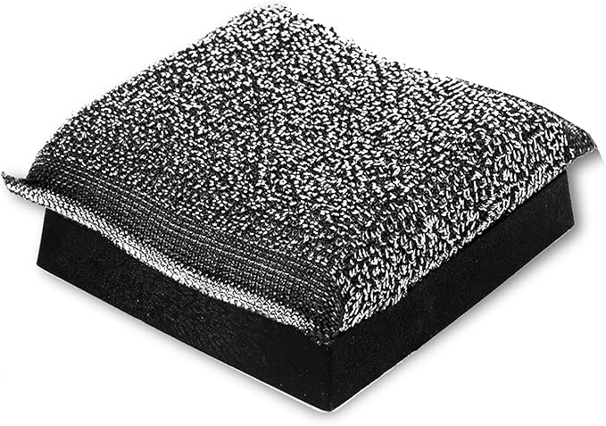 BBQ Replaceable Scraper Cleaning Head, Durable for Cast Iron or Stainless-Steel Grates, Barbecue Cleaner (Only Replaceable Cleaning Head No Grill Brush)