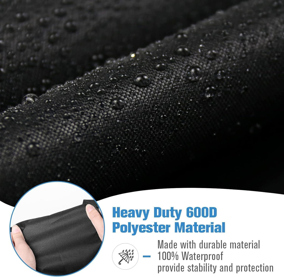 Outdoor Oven Cover for Ninja Pizza Oven, Grill Cover for Ninja OO101 Woodfire 8-in-1 Outdoor Oven, Waterproof& Dustproof Cover for Ninja Outdoor Oven