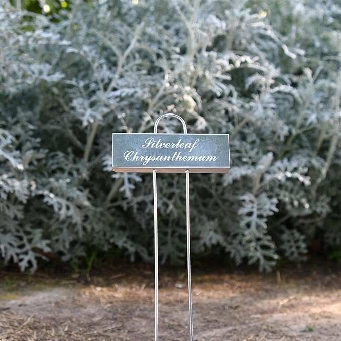 30 Pack Metal Plant Labels for Outdoor Garden Waterproof Plant Markers, Labels Garden Markers for Seedlings Herbs Vegetable Greenhouse Gifts, with Pen