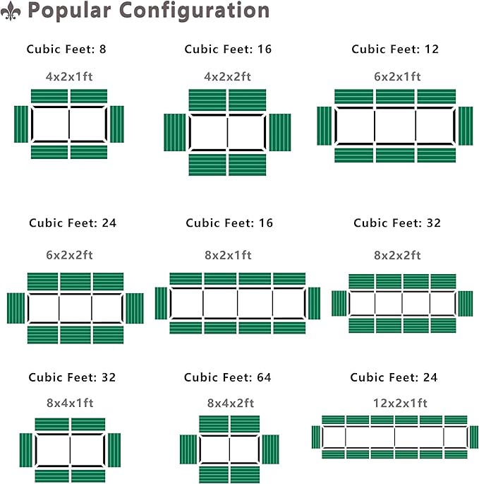 4x2x2FT Galvanized Raised Garden Bed,Planter Raised Beds-Metal Garden Box,Large Plant for Outdoor Planting, Vegetables Bed,Flower,Herb-Sliver