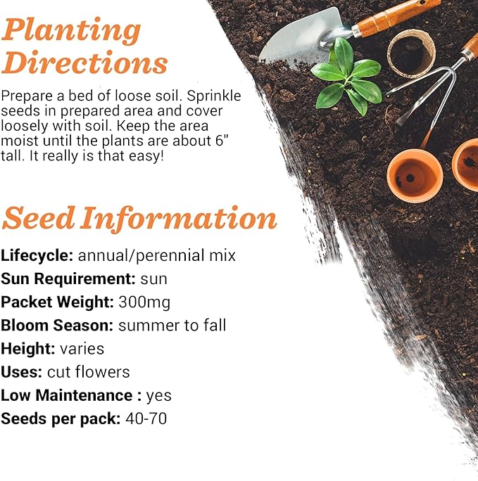 BENTLEY SEED CO. Oh Baby Seed Packets|Girl or Boy Baby Shower Favors for Guests | 25 Wildflower Seed Packets | Pre-Filled | Bouquet Wildflower Mix | Non-GMO Seeds | Gender Neutral | Eco-Friendly Gift