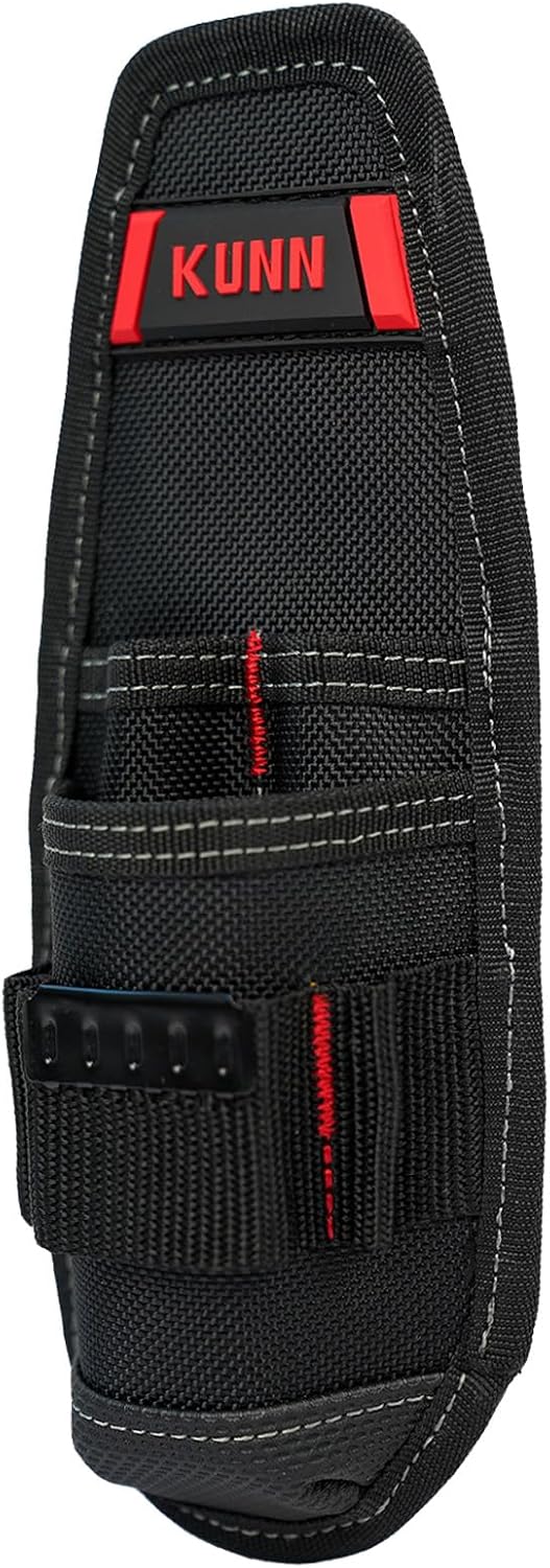 KUNN Construction Tool Holder Small Electrician's Tool Pouch for Tool Belt
