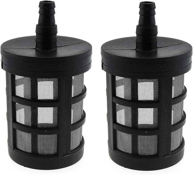2PCS Stainless Steel Encrypted Filter Household Hose Filter Micro Irrigation Water Pump Net Filters Stainless Steel Encryption Water Clean Screen Net Filter Garden Hose Strainer