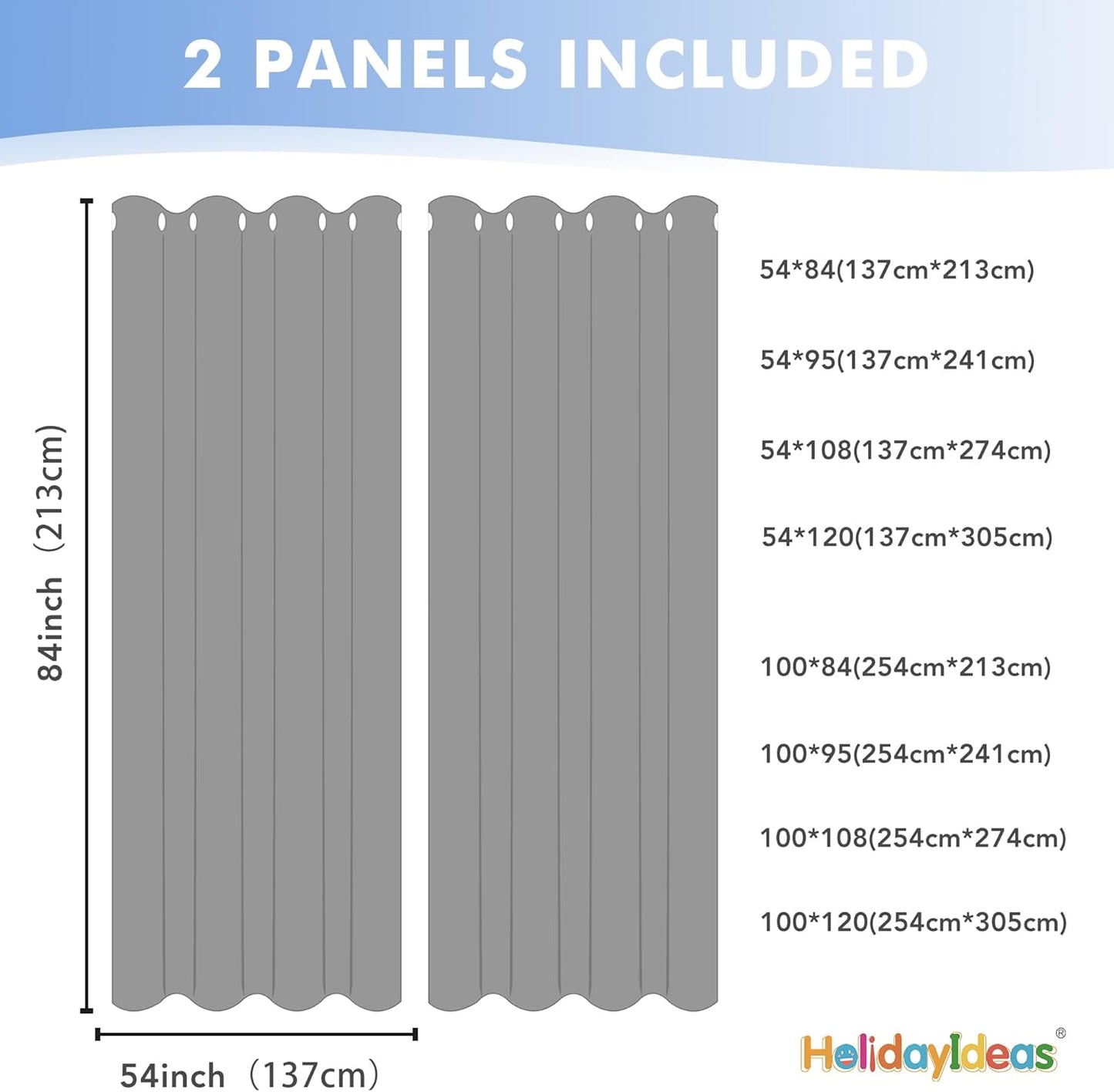 HolidayIdeas Beige Outdoor Sheer Curtains for Patio Waterproof, 2 Panels - 54 x 95 Inch - Light Filtering Voile Outside Curtains Grommet Drapes for Front Porch, Gazebo, Pergola, Backyard
