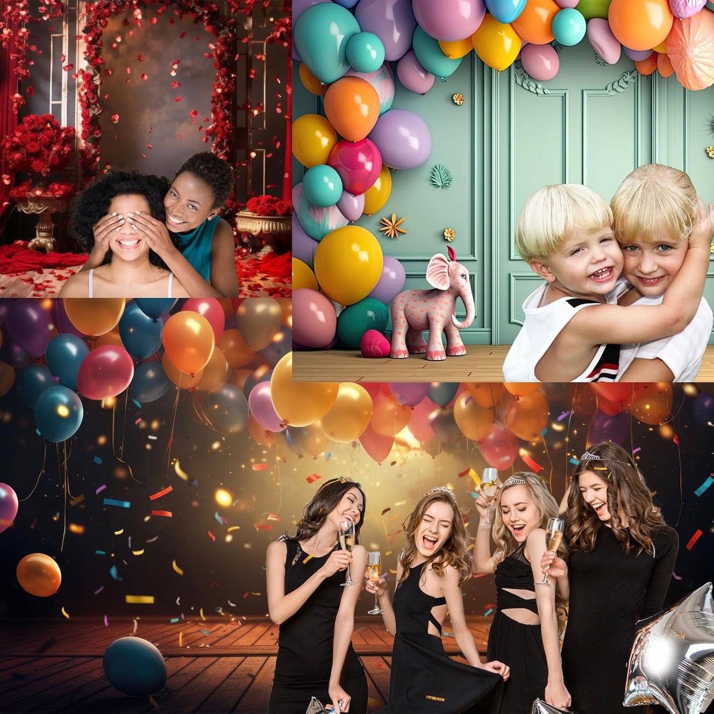 Aquarium Background Beautiful Colorful Coral Reef Aquatic Plants Terrarium Background Rock Tropical Fish Jungle Style Fish Tank Background Colorful Under Water View Aquarium Backdrop Vinyl 24x12in