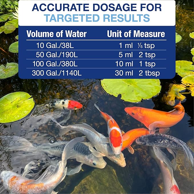 Aquascape 96022 Algaecide for Pond, Waterfall, and Water Features, 8-Ounce