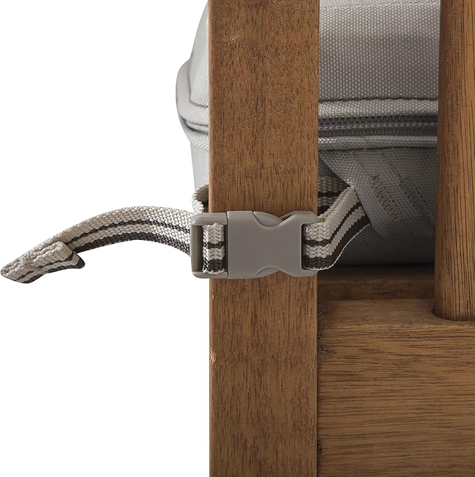 Classic Accessories Ravenna Water-Resistant 21 x 21 x 3 Inch Patio Seat Cushion, Mushroom, Chair Seat Cushion