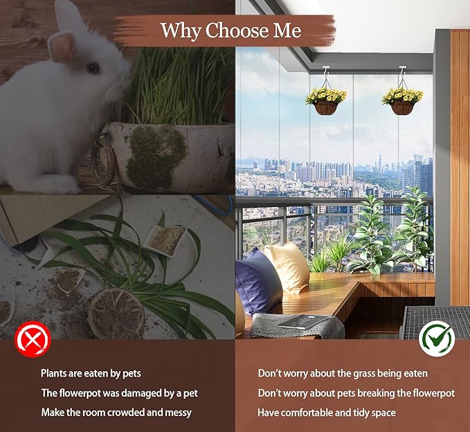 Ceiling Hooks for Hanging Plants 18Pack,2.5 inches White