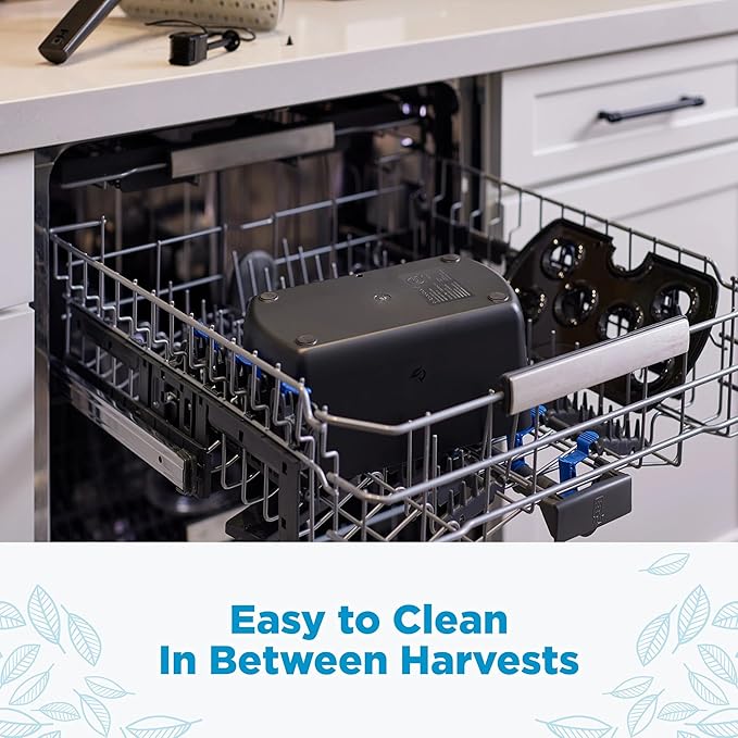 AeroGarden Harvest 2.0, Indoor Garden Hydroponic System with LED Grow Light, Holds up to 6 AeroGarden Pods, Green