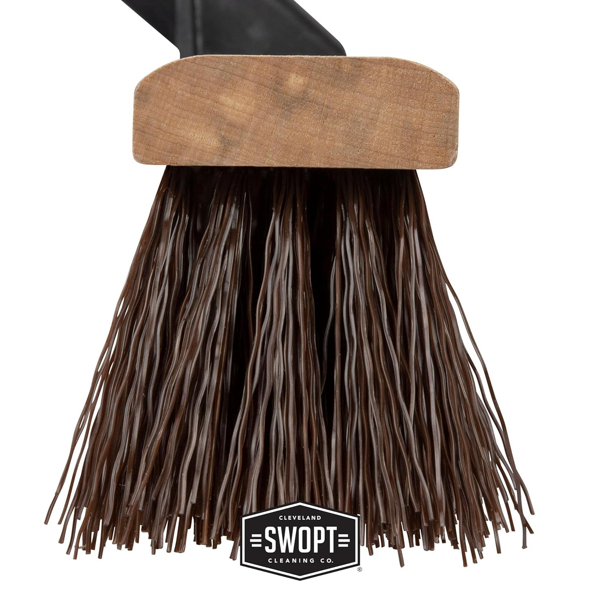 SWOPT 24” Premium Rough Surface Push Broom Head — Outdoor Push Broom for Driveways, Sidewalks, Patios — Cleaning Head Interchangeable with All SWOPT Cleaning Products for Efficient Cleaning & Storage