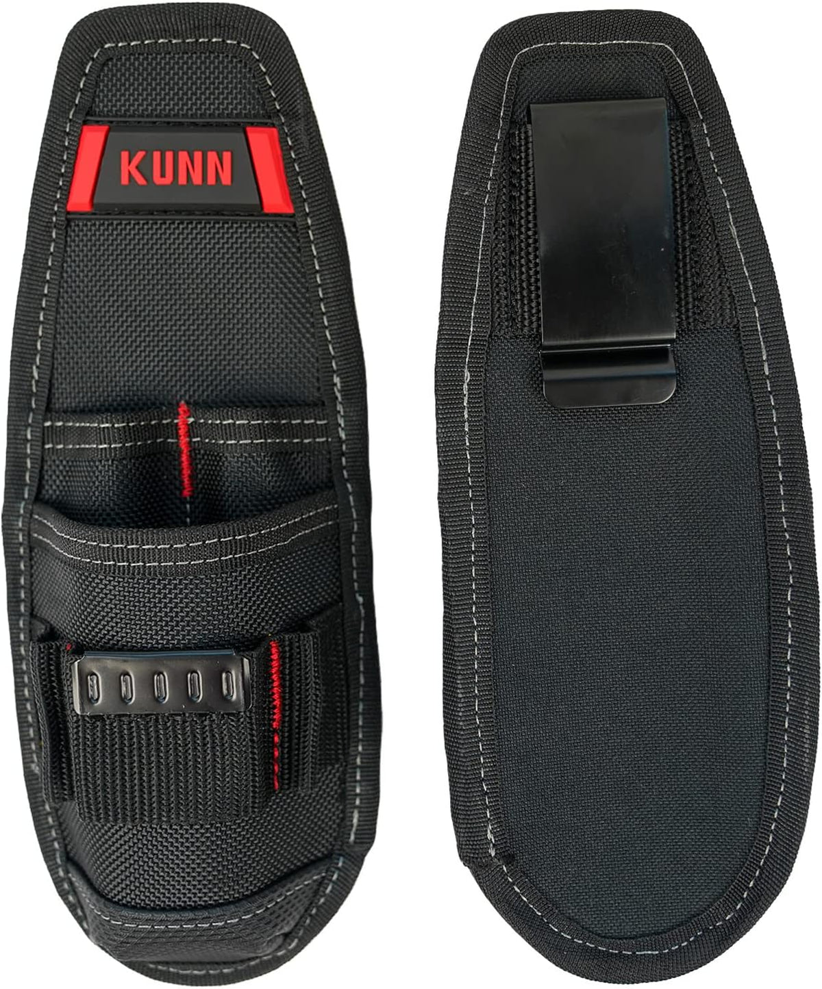 KUNN Construction Tool Holder Small Electrician's Tool Pouch for Tool Belt
