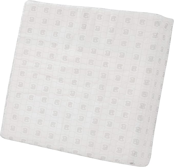 Classic Accessories Montlake FadeSafe Water-Resistant 25 x 22 x 4 Inch Wide Back Patio Quilted Lounge Cushion, Grey