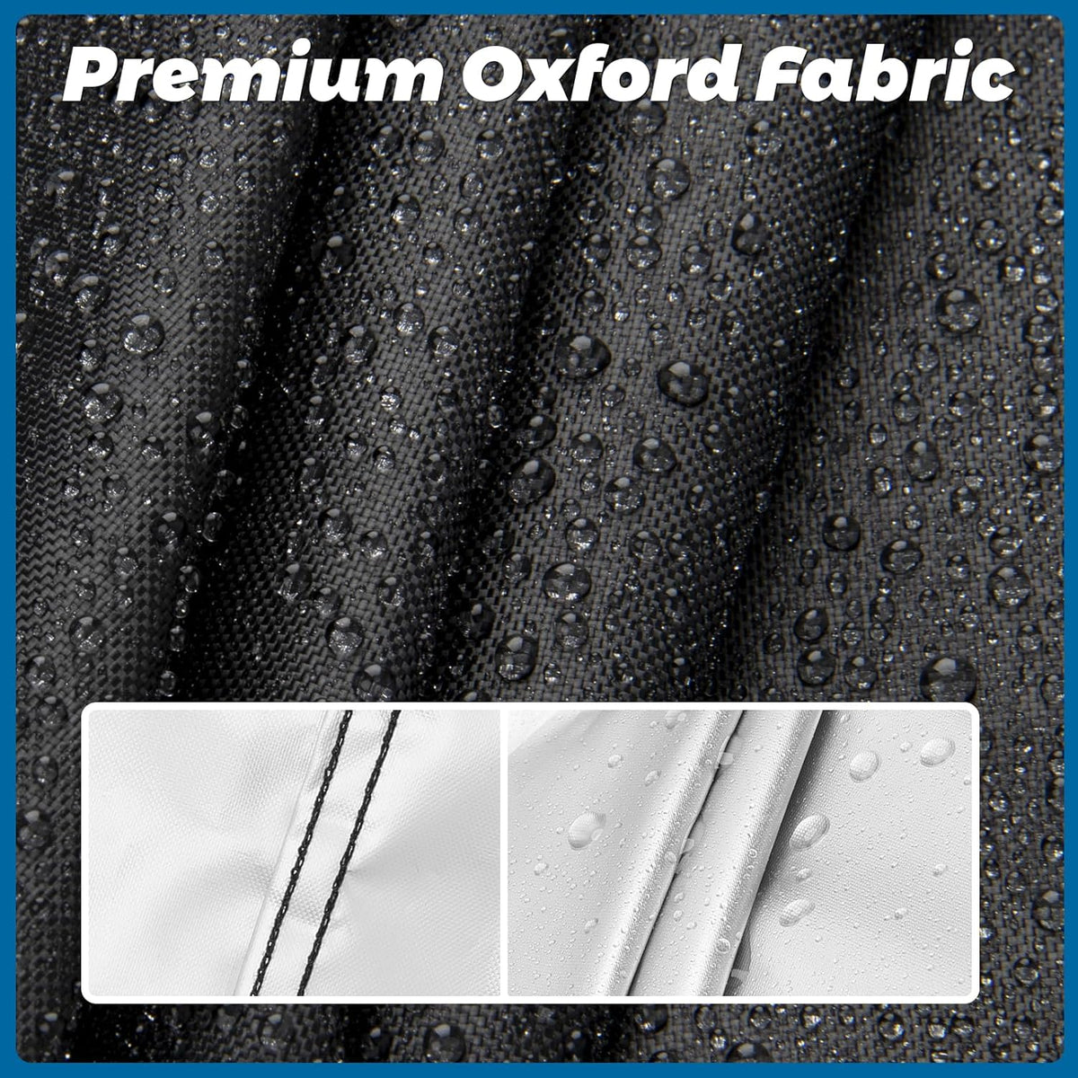 Flat Top Grill Cover for Nexgrill Daytona 4-Burner Propane Gas Griddle，Heavy Duty Waterproof Gas Griddle Cover for Member Mark Pro Series 5-Burner Gas Griddle, 68" W x 29" D x 36" H