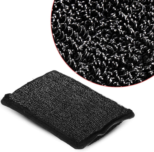 Grill Brush Bristle Free(Steel Wire),Replaceable BBQ Cleaning Head,Safe Replacement Cleaning Pad for Cast Iron or Stainless-Steel Grates (No Handle)