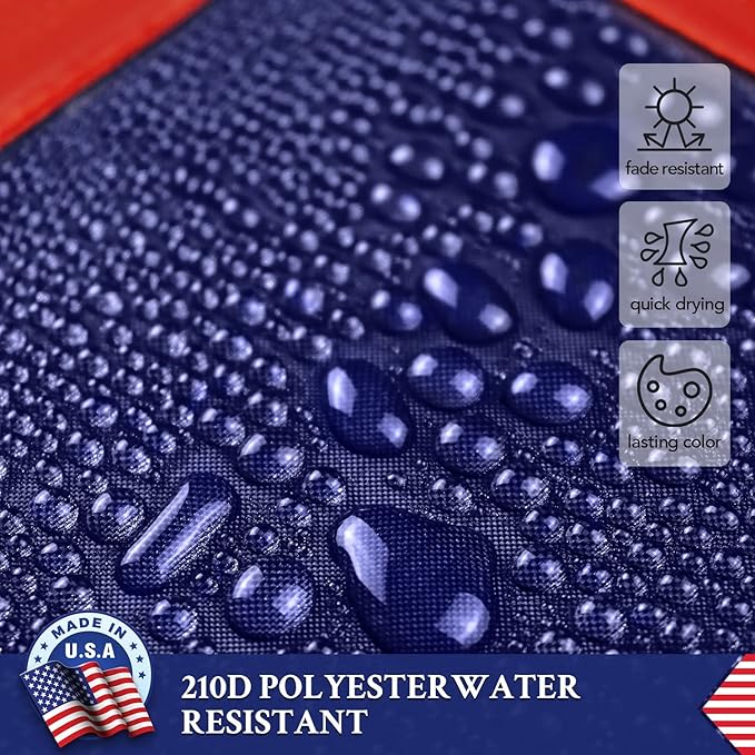 Christian Flag 4x6 Outdoor in USA Embroidered,Heavy Duty Nylon,Sewn Stripes, Stronger Brass Grommets,Christianity Easter Day,Jesus Flags Flags Perfect for Outside