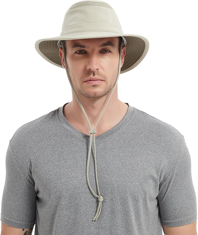 Cimarron Wide Brim Safari Sun Hat for Women & Men – UPF 50+ Outdoor Fishing Hat | Hiking, Running Travel Sun Protection Hat