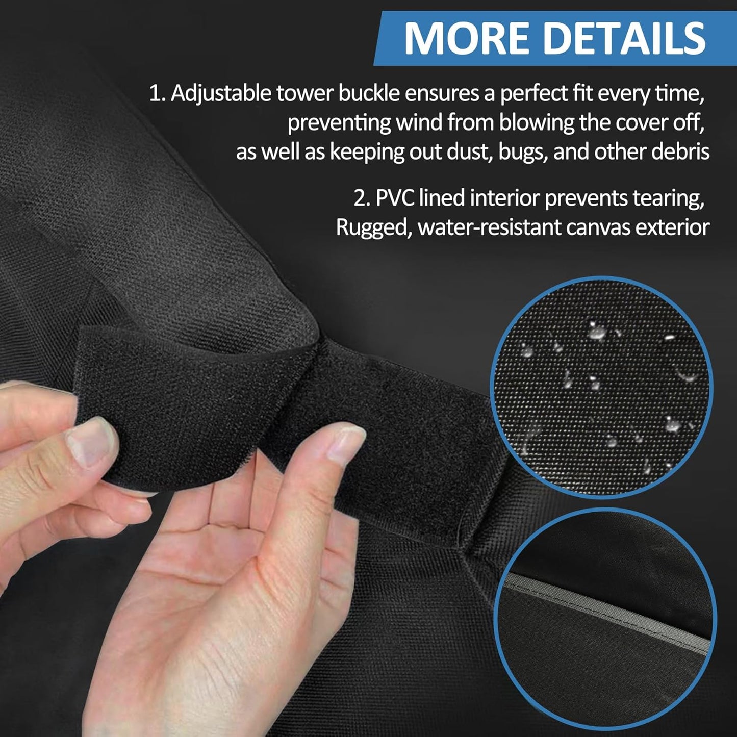 Grill Cover for Members Mark 4-Burner Outdoor Flat Top Gas Griddle, Member's Mark 36 Inch Griddle Cover, 600D Heavy Duty Waterproof UV Resistance Outdoor Cover