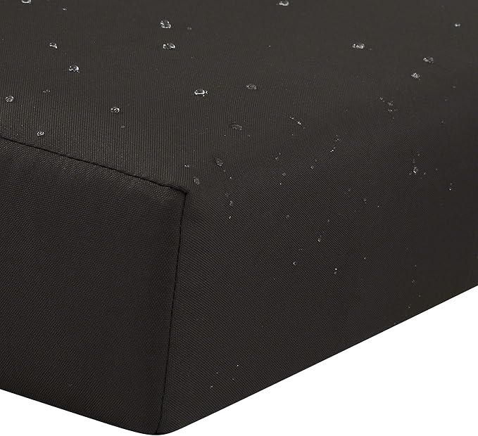 Classic Accessories Ravenna Water-Resistant Patio Chair Seat Cushion, 18 x 18 x 2 Inch, Espresso, Patio Furniture Cushions