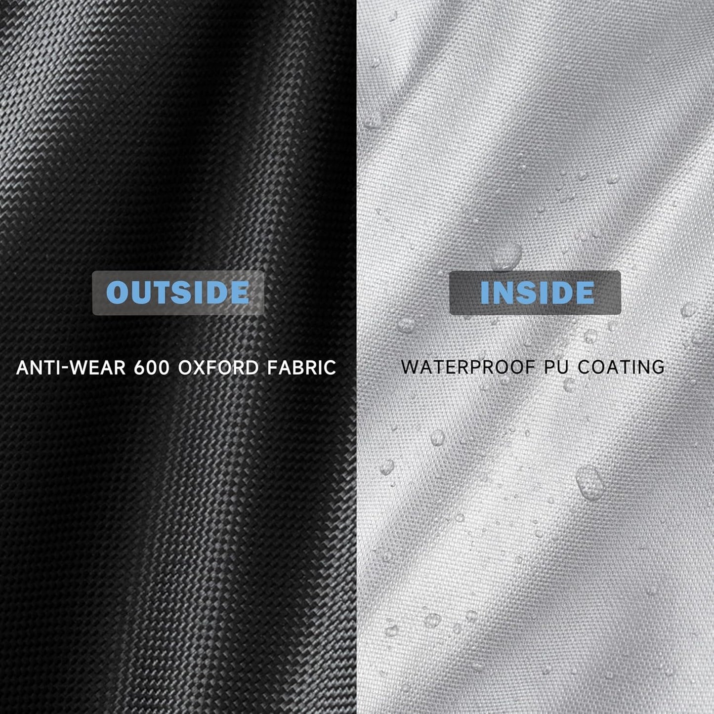 Grill Cover for Megamaster 2-Burner Tabletop Grill, Protective Barbeque Grill Cover for Portable 2-Burner Camping Grill, Outdoor BBQ Cover for Portable Gas Grill/Small Propane Grill