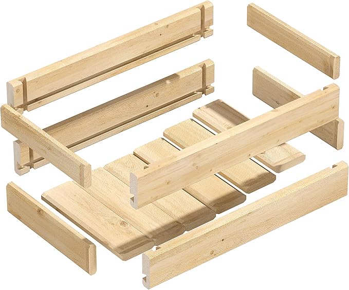 Greenes Fence Cedar Wood Planter Box with Rail Mount Brackets, 21" x 11" x 7" (2-Pack) - Made in USA with North American Cedar