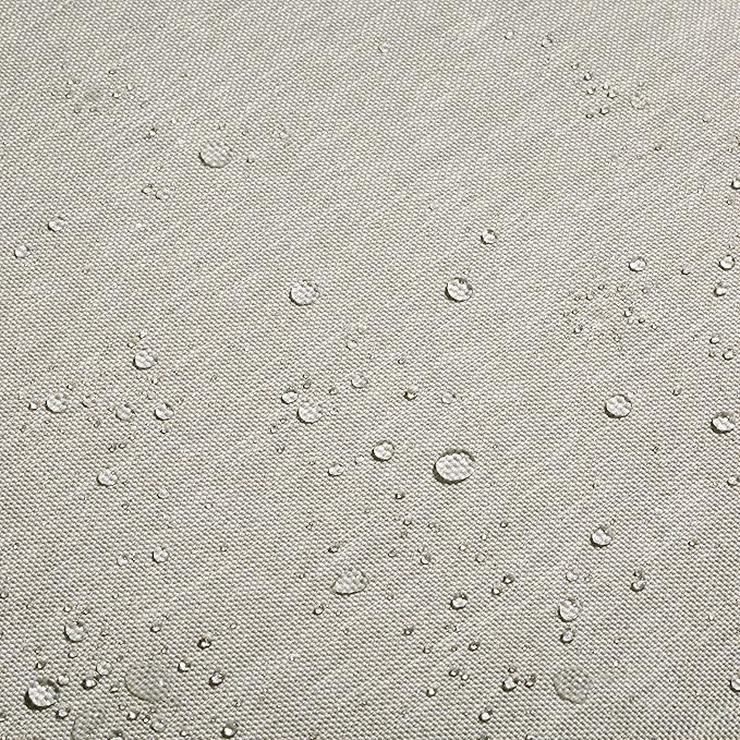 Classic Accessories Montlake Water-Resistant 25 x 22 x 4 Inch Patio Lounge Back Cushion, Heather Grey, Outdoor Loveseat Cushions