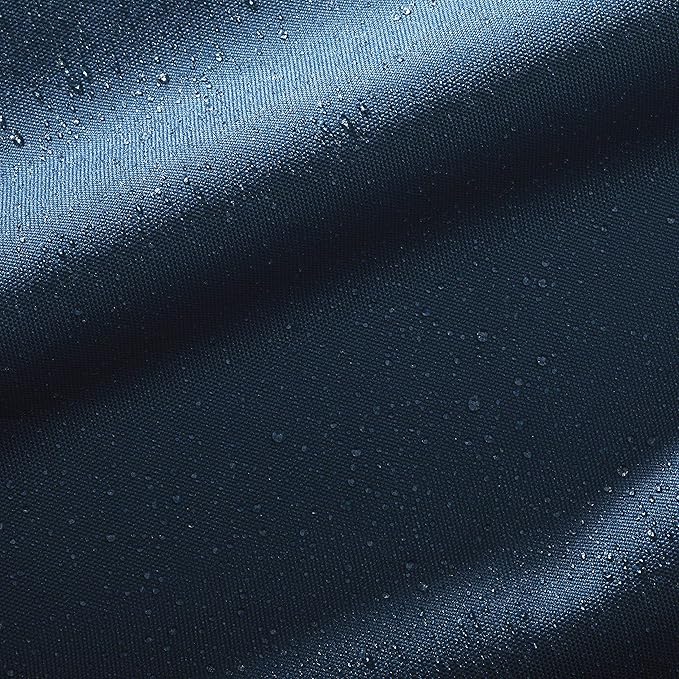 Classic Accessories Ravenna Water-Resistant 19 x 19 x 3 Inch Patio Seat Cushion, Empire Blue, Chair Seat Cushion