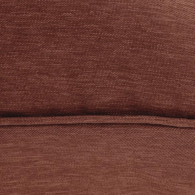 Classic Accessories Montlake Water-Resistant 21 x 20 x 4 Inch Patio Lounge Back Cushion, Heather Henna Red, Outdoor Loveseat Cushions